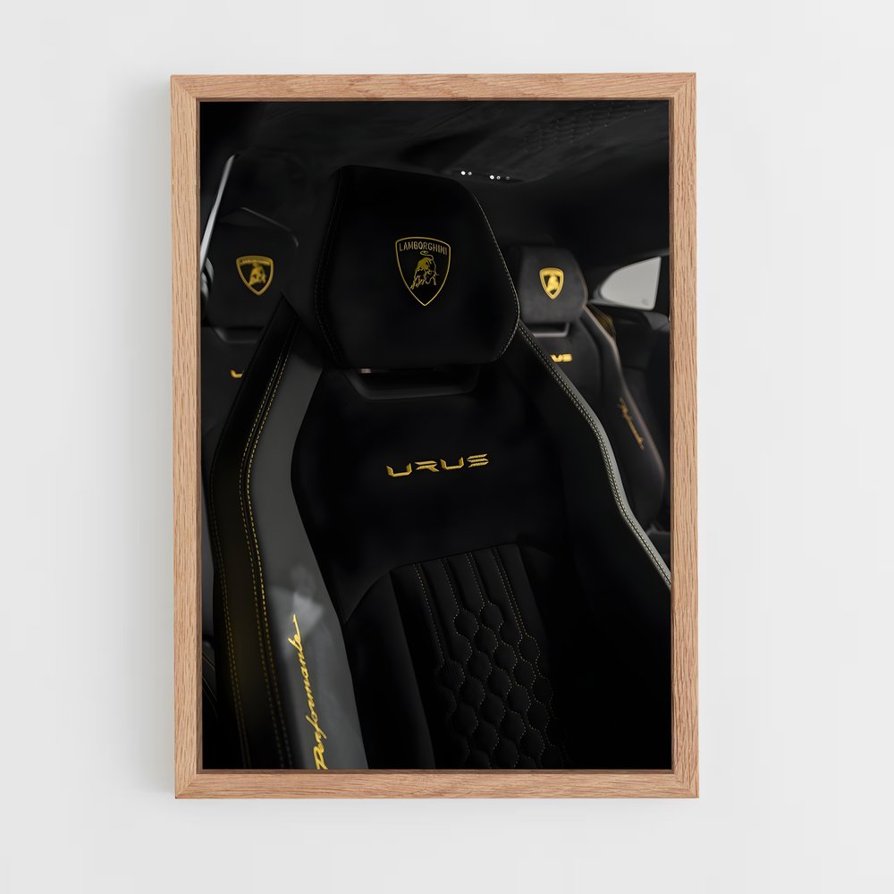 Poster Vitesse Astonissante – affiche Lamborghini (vue 4)